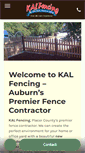 Mobile Screenshot of kalfencing.com